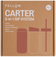 Kubek termiczny Fellow Carter Slide Mug + 3 nakrętki Sienna 473 ml (840228809159) - obraz 3