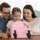 Протиударний дитячий чохол EVA Kids Like з підставкою на Lenovo Tab K10 TB-X6C6F / TB-X6C6X 10.3" Рожевий - зображення 6