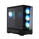 Корпус Zalman P40DSBLACK P40 DS без БП, 2xUSB3.0, 1x Type C, 3x120мм ARGB Reverse, 1x120мм ARGB, VGA 420мм, LCS ready, TG Side/Front Panel, Display, ATX, чёрный - изображение 2