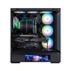 Корпус Zalman P40DSBLACK P40 DS без БП, 2xUSB3.0, 1x Type C, 3x120мм ARGB Reverse, 1x120мм ARGB, VGA 420мм, LCS ready, TG Side/Front Panel, Display, ATX, чёрный - изображение 6