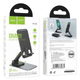 Тримач для телефону HOCO PH50 Ivey folding rotatable desktop holder Black (6931474782861) - зображення 2