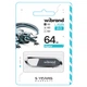 Флеш-накопичувач Wibrand USB 2.0 Aligator 64Gb Grey (WI2.0/AL64U7G) - изображение 2