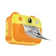 Камера для дітей HOCO DV204 1200 mAh 0.3Mpx Dual-camera children printing camera Yellow (6942007638647) - изображение 1