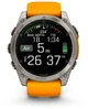 Смарт-часы Garmin Fenix 8 51mm AMOLED Sapphire Titanium w. Spark Orange/Graphite Silicone Band (010-02905-10/11) - изображение 4
