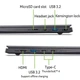 Acer Ноутбук Acer Swift X 14 SFX14-73G 14.5" 2.8K OLED, Intel U7-255H, 32GB, F1TB, NVD5060-8, Win11, сірий - изображение 2