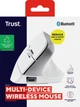 Trust Миша Trust Bayo+ Multidevice Ergonomic, BT/WL/USB-A, біла - изображение 13