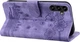 Чохол-книжка SHLab SakuraCat для Samsung Galaxy A26 A266 (мікрозамша) Lilac (43229-3B) - зображення 3