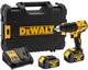 Wiertarko-wkrętarka akumulatorowa DeWalt DCD778M2T-QW 18 V 2 x 4 Ah (5902067616499) - obraz 1
