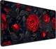 Игровая поверхность (Коврик для мышки) SHLab Red Roses With Golden Leaves SHM-967 (90х40 см) (41424) - изображение 1