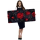 Игровая поверхность (Коврик для мышки) SHLab Red Roses With Golden Leaves SHM-967 (90х40 см) (41424) - изображение 4
