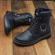 Ботинки кожаные зимние на меху Diesel Cassidy Combat 44 - изображение 6