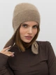 Шапка женская Malisa Бонита 4-032-LT-156 One Size Сепия - изображение 2