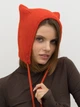 Шапка женская Malisa Мяу 15-1394-BR-120 One Size Оранжевая - изображение 1