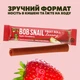Упаковка фруктово-ягодных конфет Bob Snail Fruit Roll Looong Натуральные Яблоко-клубника 15 г х 30 шт (4820287102336) - изображение 2