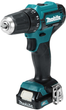 Акумуляторний дриль-шуруповерт Makita CXT DF333DWAE 12 V 2 x 2 Ah (0088381872614) - зображення 1