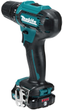Акумуляторний дриль-шуруповерт Makita CXT DF333DWAE 12 V 2 x 2 Ah (0088381872614) - зображення 5