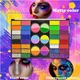 Набор Аквагрим 44 Color Face and Body Water Based Трафареты Кисточки Блестки Губки - изображение 5