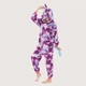 Женская кигуруми пижама взрослая и подростковая Kigurumi Единорог Ночной Фиолетовый M 155-165 см. (1076) - изображение 3