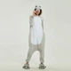 Женская кигуруми пижама взрослая и подростковая Kigurumi Бегемот Взрослая Серый M 155-165 см. (1082) - изображение 3