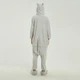 Женская кигуруми пижама взрослая и подростковая Kigurumi Бегемот Взрослая Серый M 155-165 см. (1082) - изображение 6
