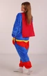 Женская кигуруми пижама взрослая и подростковая Kigurumi Супермен Superman синий M 155-165 см. (1079) - изображение 2
