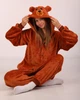Жіноча кігурумі піжама доросла та підліткова Kigurumi Бурий Ведмідь Коричневий XL 175-185 см. (1083) - зображення 4