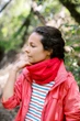 Повязка флисовая Tribe Neck Warmer T-KF-0019 OS, red - изображение 1
