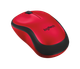 Миша Logitech M220 Wireless black/red (910-004880) - изображение 2