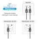 Розетка 220V Folem RZ1 c USB и Type-C, Быстрая зарядка 20W, PD 3.0, QC3.0 - Черный - изображение 7