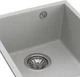 Кухонна мийка GRANADO Under Top Mini 380 x 440 мм Gris з сифоном - зображення 4