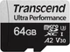 Карта памяти Transcend Ultra Performance 340S microSDXC 64GB UHS-I U3 V30 + SD-адаптер (TS64GUSD340S) - изображение 2