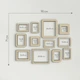 Набор деревянных настенных рамок на 12 фотографий от The Frame Depot Разноцветный (frame_set_12_piece) - изображение 6