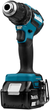Акумуляторний дриль-шуруповерт Makita DDF485RTJ 18 V 2 x 5 Ah  (0088381866439) - зображення 4