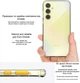 Чохол для смартфона Samsung Galaxy A17 4G Drobak Acrylic Case with Airbag Transparent Camera cover (858516) - зображення 4