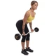 Штанга 15кг с фиксированным весом изогнутая обрезиненная Zelart Rubber Coated Barbell 2687-15 длина 95см - изображение 7