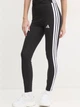 Спортивные леггинсы для фитнеса женские Adidas W 3S Sj Leg JE0072 2XL Black/White (KC1000000054059) - изображение 1