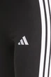 Спортивные леггинсы для фитнеса женские Adidas W 3S Sj Leg JE0072 2XL Black/White (KC1000000054059) - изображение 7