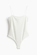 Боди женское H&M 1228205002c34 L Белое (1000000053540) - изображение 4