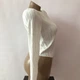 Жіноча кофтинка кофточка водолазка блузка Honey Fashion Accessories XS/S білий (10-21) - зображення 4