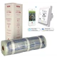 Нагревательный мат Warmup PVC-150 1 м² + Wi-Fi терморегулятор - изображение 1