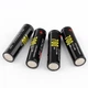 Аккумулятор 14500/AA LiFePo4 Soshine набор 4шт 14500-3.2-700 +2 обманки, 700mAh, 1.4A, 3.6/3.2/2.5V, Black, Box - изображение 4