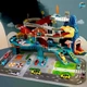 Детская игрушка Автотрек-парковка с Дино, 4 машинки, динозавр, украинская мелодия, на батарейках, 35,5-29-16 см (5501А) - изображение 2