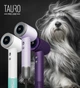 Фен для сушки шерсти домашних животных Tauro Pro Line с технологией генерации отрицательных ионов Розовый (TPL70273) - изображение 3