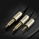 Аудіокабель UGREEN 3.5mm TRS to Dual 6.35mm TS Audio Cable 1m (Gray) (UGR-10613) - изображение 12