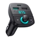 АЗП з FM-модулятором UGREEN CD229 FM&Bluetooth Transmitter&Car Charger + TF Slot Black (UGR-80910) - изображение 1