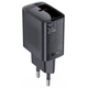 Мережевий зарядний пристрій ACEFAST A82 PD20W GaN single USB-C charger Black (6974316283232) - зображення 1
