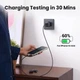 Мережевий зарядний пристрій UGREEN CD319 USB-C GaN Fast Charger 30W EU (Space Gray)(UGR-90666) (UGR-90666) - изображение 2