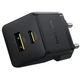 Мережевий зарядний пристрій Baseus Palm Fast Charger C+U 30W EU Cluster Black (P1011160A113-00) - изображение 4