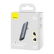 Мережевий зарядний пристрій з кабелем Baseus GaN5 Pro Ultra-Slim Fast Charger C+U 65W Gray((With Mini White Cable C to C 100W(20V/5A) 1m Black) (CCGP150113) - изображение 2