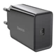 Сітчастий зарядний пристрій Baseus Speed Mini Quick Charger 1C 20W EU Black (CCFS-SN01) - зображення 3